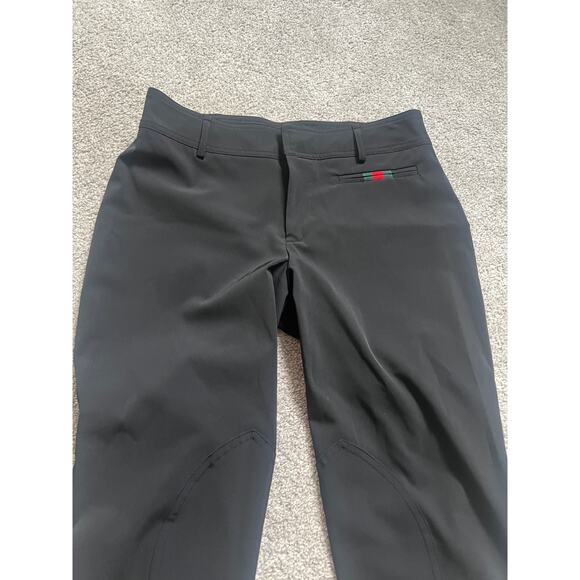Authentic GUCCI Dress Pants Womens Small Size 4 Black Designer Made in Italy - Picture 2 of 12